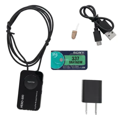 Kit audífono HERO 800 — vista del equipo